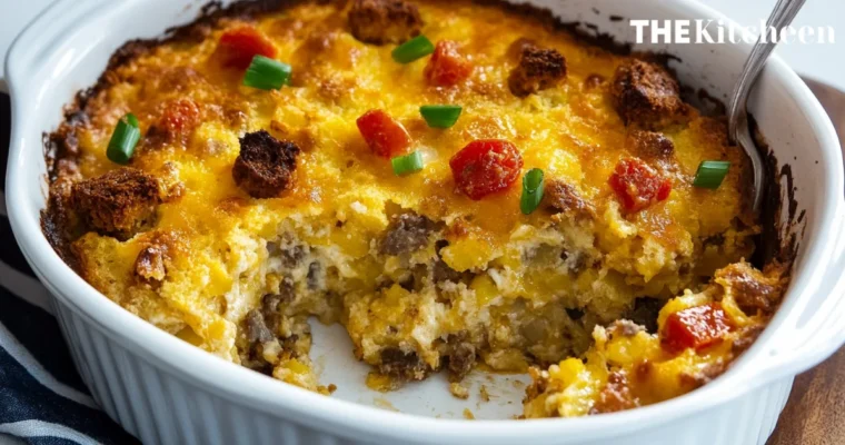 Cornbread Breakfast Casserole