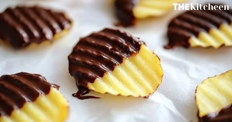 chocolate covered potato chips