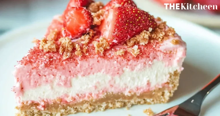 Strawberry Crunch Cheesecake
