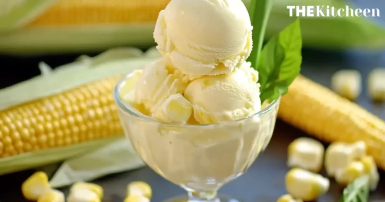 sweet corn ice cream