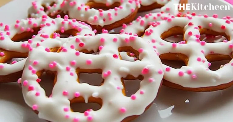 white chocolate pretzels