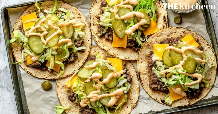 Smash Burger Tacos