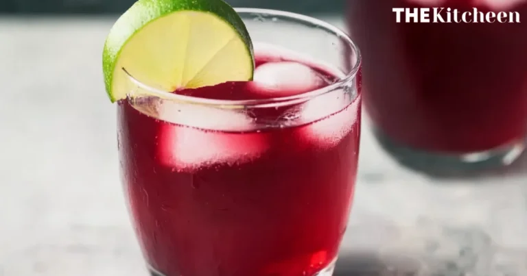 apple cider vinegar and cranberry juice