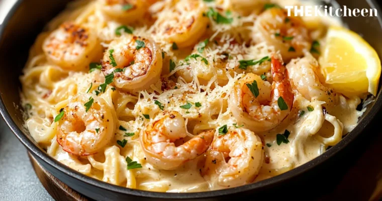 Creamy Shrimp Scampi